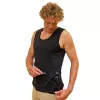GLOVII GV2XL Beheizte Weste - Unisex, Elastisch, USB-Betrieben, 5 Heizzonen, 3 Heizstufen, Schwarz, S-2XL