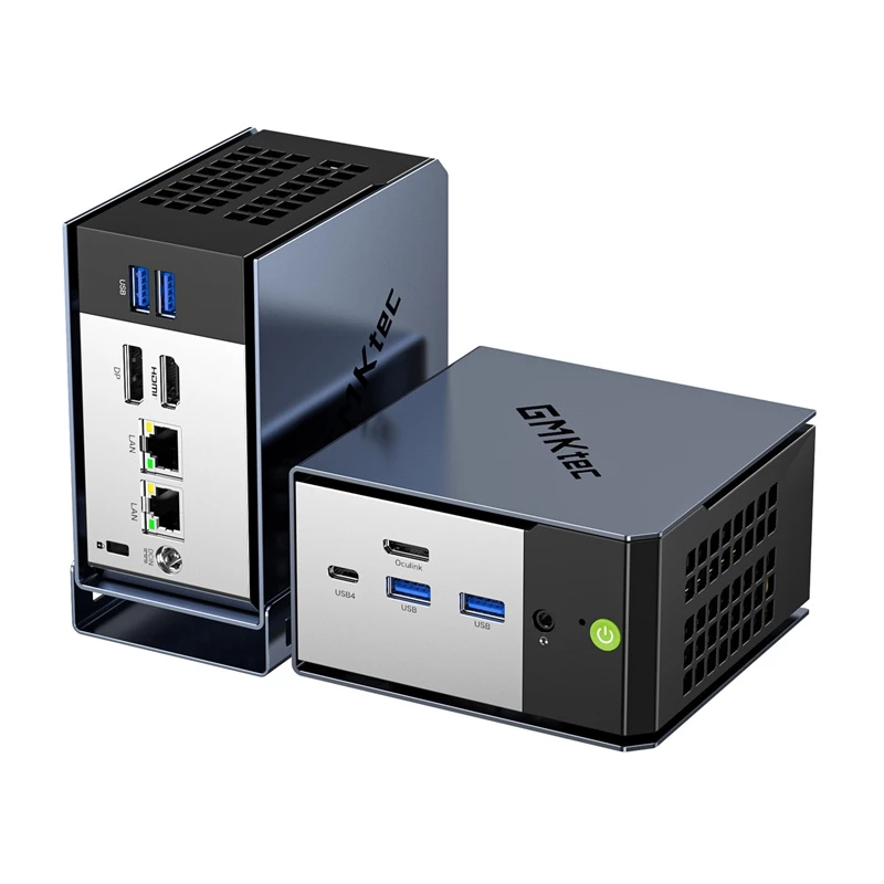 GMKtec EVO-X1 Mini PC - AMD Ryzen AI 9 HX 370 - 32GB RAM + 1TB SSD - Windows 11 Pro