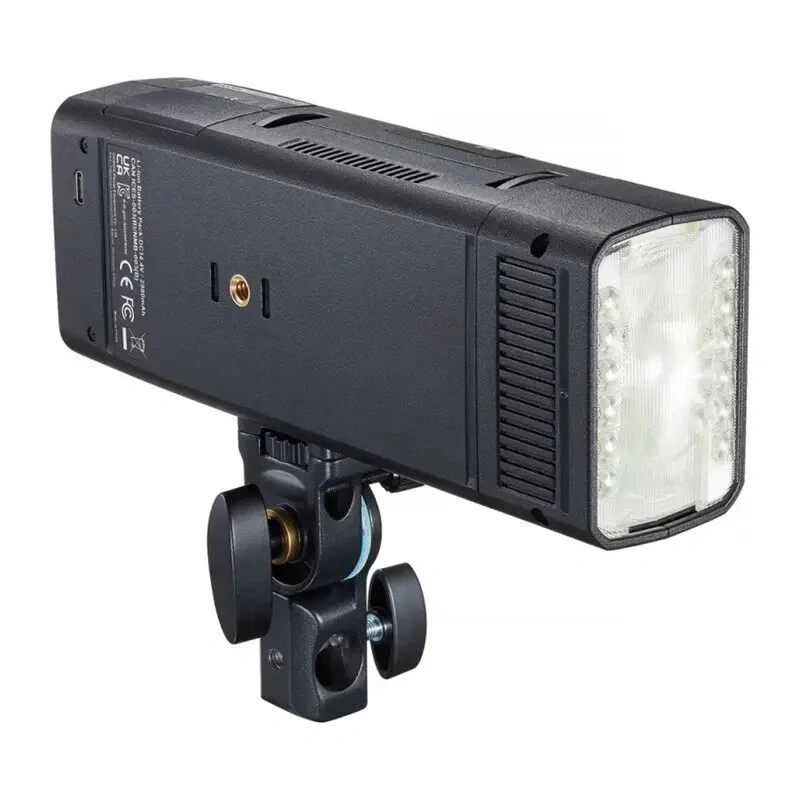Godox AD200Pro II Taschenblitz-Kit mit Bare Bulb & Fresnel Head, 200Ws, TTL/HSS, 2,4GHz X System