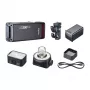 Godox AD200Pro II Taschenblitz-Kit mit Bare Bulb & Fresnel Head, 200Ws, TTL/HSS, 2,4GHz X System