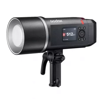 GODOX AD600BMII Wistro Blitz für Bowens-Anschluss 600Ws Outdoor-Studio-Monolight mit 2,4G X-System, HSS, 10W LED-Einstelllicht, batteriebetrieben