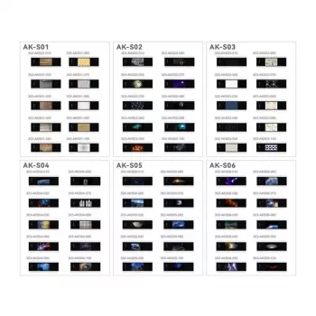 Godox AK-S Full Slide Set – Magnetische Farbkorrektur- & Effektfilter für AK-R1, V1, AD100Pro, AD200Pro