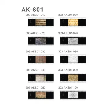 Godox AK-S01 Gobo-Schiebeset für AK-R21 Projektionsaufsatz (10 Metallmuster)