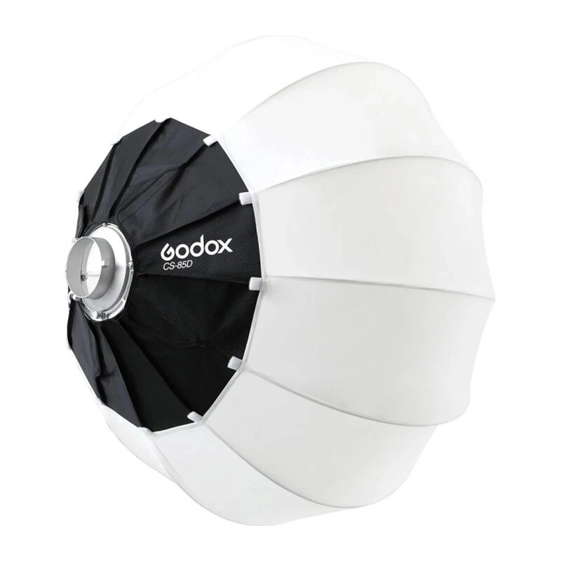 Godox CS-85D 85cm Laternen-Softbox mit Bowens-Mount, faltbarer sphärischer Diffusor für Studio-Blitzgeräte und LED-Leuchten