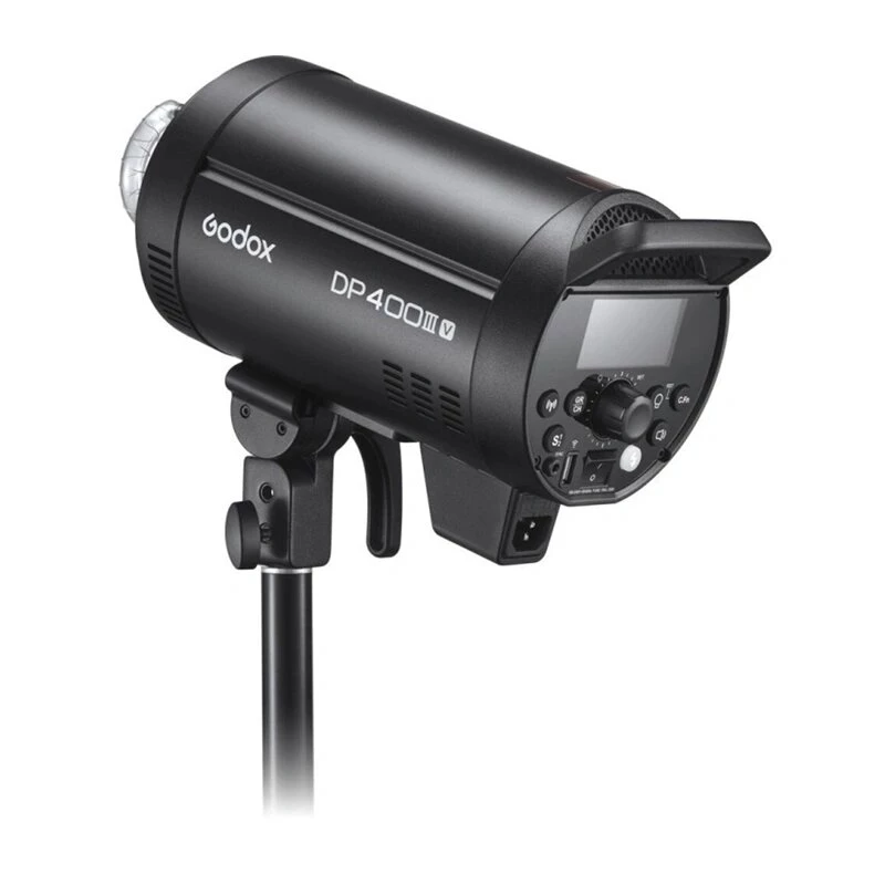 Godox DP400IIIV 400Ws Studio-Blitz mit 30W LED-Einstelllicht, 2,4G Wireless X System, Bowens Mount, 5600K