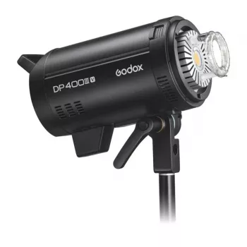 Godox DP400IIIV 400Ws Studio-Blitz mit 30W LED-Einstelllicht, 2,4G Wireless X System, Bowens Mount, 5600K