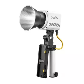 Godox ML60II Bi-Color LED Videoleuchte Kit (60W, 2800K-6500K, CRI 96+, TLCI 97+, App-Steuerung, NP-F Akku-Option)