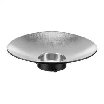 Godox RFT-4 Bowens-Mount Standard-Reflektor (7 inch, 55°, silberne Innenfläche, Schirmhalterung)