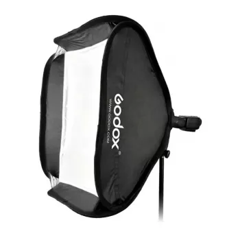 Godox SFGV8080 80x80cm Silver Grid Softbox mit Bowens Mount, 40° Grid, Innen- und Außendiffusor, Schnellaufbau