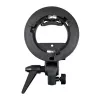 Godox SFUV6060 S-Type Speedlite Bracket mit 60x60cm Softbox und Tragetasche Kit