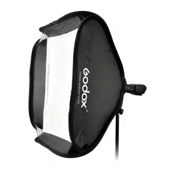 Godox SFUV6060 S-Type Speedlite Bracket mit 60x60cm Softbox und Tragetasche Kit