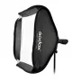 Godox SFUV8080 Softbox 80 x 80 cm mit S-Typ Speedlite-Halterung und Tragetasche