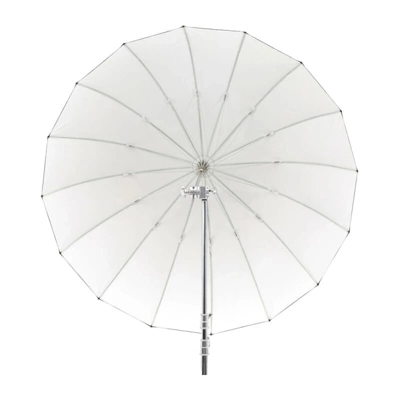 GODOX UB-165W 165cm parabolischer reflektierender Schirm mit 16 silbernen Streben und Tragetasche