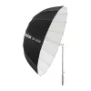 GODOX UB-165W 165cm parabolischer reflektierender Schirm mit 16 silbernen Streben und Tragetasche