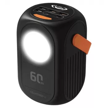 GoGen PB600001B Power Bank 60000 mAh Schwarz
