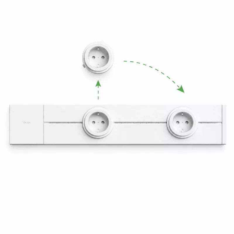 GONEO Power Track 1000mm White