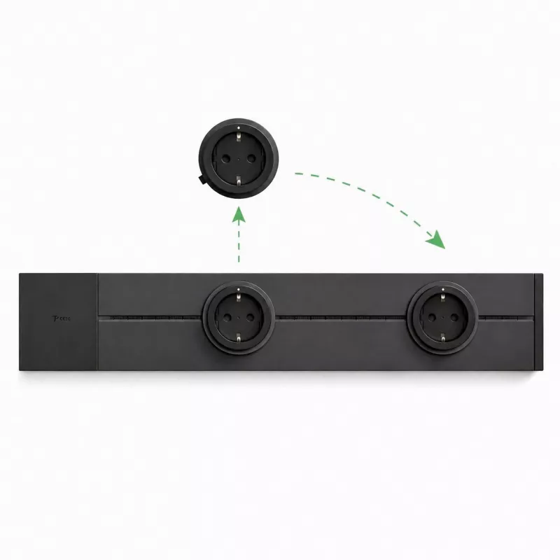 GONEO Power Track 750mm Schwarz