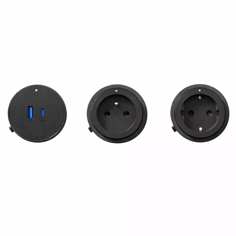 GONEO Power Track Adapter USB + USB-C Schwarz