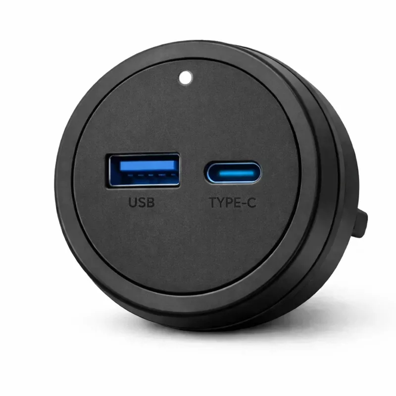 GONEO Power Track Adapter USB + USB-C Schwarz