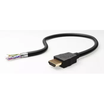 Goobay 80105 Soft High-Speed HDMI-Kabel mit Ethernet - 5m Schwarz