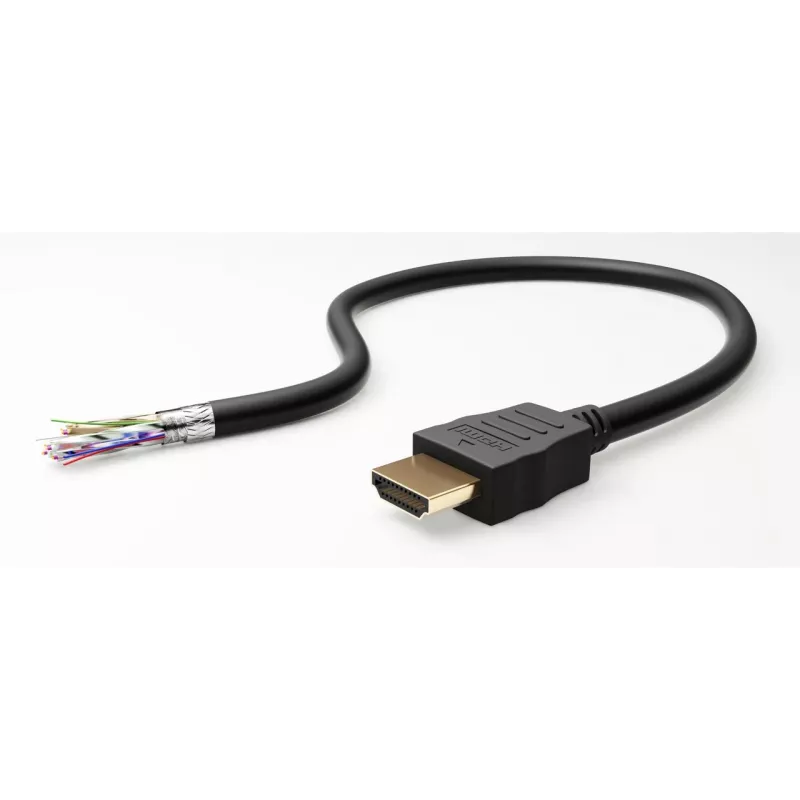 Goobay 80105 Soft High-Speed HDMI-Kabel mit Ethernet - 5m Schwarz