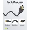 Goobay 80105 Soft High-Speed HDMI-Kabel mit Ethernet - 5m Schwarz