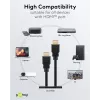 Goobay 80105 Soft High-Speed HDMI-Kabel mit Ethernet - 5m Schwarz