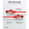 Goobay CAT 6 S/FTP (PiMF) Patchkabel, Rot, 5 m - CCA