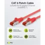 Goobay CAT 6 S/FTP (PiMF) Patchkabel, Rot, 5 m - CCA