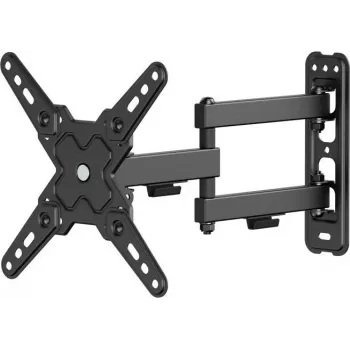 Goobay FULLMOTION (S) Full-Motion TV-Wandhalterung für 17-42 Zoll Bildschirme, 20 kg, VESA bis 200x200, Schwarz 79763