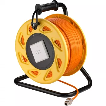 Goobay Portable RJ45 Cat 7A S/FTP Kabeltrommel 90m
