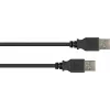 Good Connections Alcasa USB 2.0 Kabel A auf A, 0,5 m, Schwarz