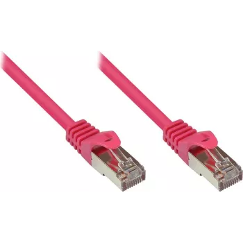 Good Connections Cat 5e SF/UTP Patchkabel, Magenta, 0,25 m 855M-003