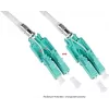 Good Connections OM3 Duplex LC/LC Uniboot LWL-Patchkabel, 50/125µm, LSZH, Aqua, 5m LW-U805LC3