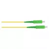 Good Connections OS2 Singlemode Glasfaser-Patchkabel SC/SC UPC Simplex 9/125µm LSZH 10m Gelb