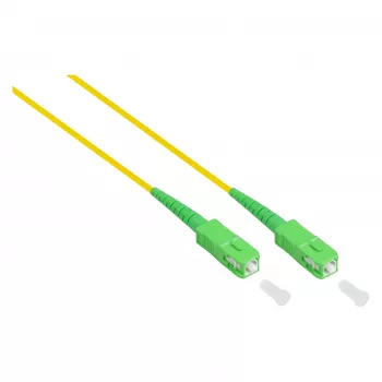 Good Connections OS2 Singlemode Glasfaser-Patchkabel SC/SC UPC Simplex 9/125µm LSZH 10m Gelb