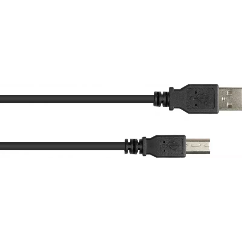 Good Connections USB 2.0 A auf B Kabel, 0,25 m, Schwarz