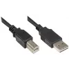Good Connections USB 2.0 Kabel A-B 2m Schwarz