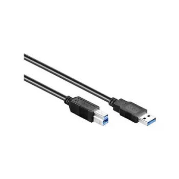 Good Connections USB 3.0 Kabel A auf B, Schwarz, 1m (2710-S01)