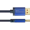 GoodConnections Alcasa 4824-SF010B Mini DisplayPort auf DisplayPort Kabel 1m Blau 4K@60Hz