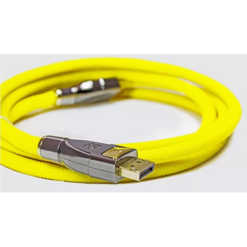 GoodConnections Alcasa Python DisplayPort 1.4 Kabel 8K 60Hz 2m Stecker zu Stecker Vergoldet GC-M0074