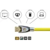 GoodConnections Alcasa Python DisplayPort 1.4 Kabel 8K 60Hz 2m Stecker zu Stecker Vergoldet GC-M0074