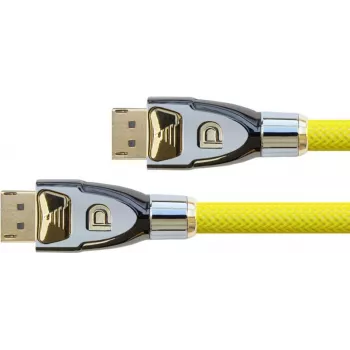 GoodConnections Alcasa Python DisplayPort 1.4 Kabel 8K 60Hz 2m Stecker zu Stecker Vergoldet GC-M0074