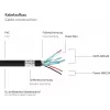 GoodConnections Alcasa UK30P-AMB-005S USB 3.2 Gen 1 Kabel, USB-A auf Micro-B, 0,5 m, Schwarz