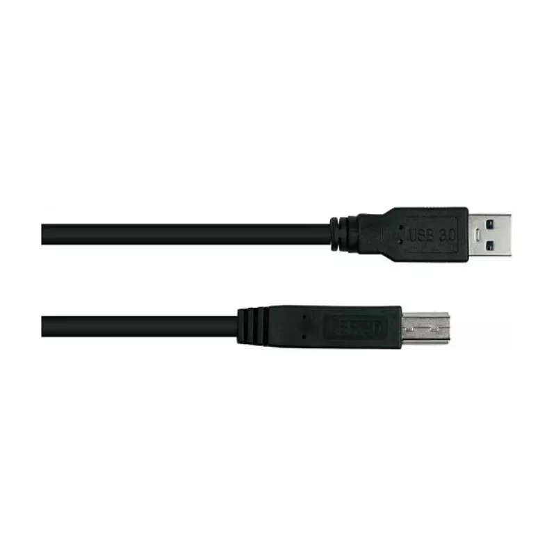 GoodConnections Alcasa USB 3.2 Gen 1 Kabel A auf B 1,8 m Schwarz
