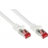 GoodConnections Cat.6 S/FTP Patchkabel mit Knickschutz, PiMF, PVC, 250MHz, Weiß, 20m (8060-200W)