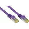 GoodConnections Cat.7 S/FTP Patchkabel mit RNS® Latch Protection, 40 m, Violett 8070R-400V