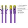 GoodConnections Cat.7 S/FTP Patchkabel mit RNS® Latch Protection, 40 m, Violett 8070R-400V
