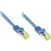 GoodConnections Cat.7 S/FTP RJ45 Patchkabel, 15m, Blau, Halogenfrei, 600MHz, Rastnasenschutz 8070R-150B