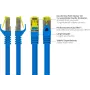 GoodConnections Cat.7 S/FTP RJ45 Patchkabel, 15m, Blau, Halogenfrei, 600MHz, Rastnasenschutz 8070R-150B